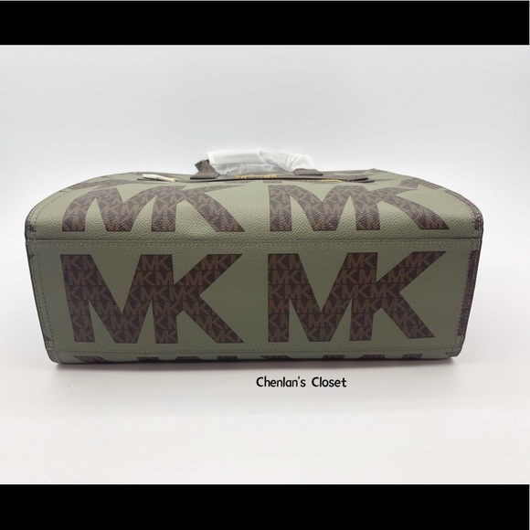 🌿NeW! Michael Kors Kenly LG Logo Tote Set - Picture 6 of 10